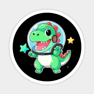 space dino Magnet